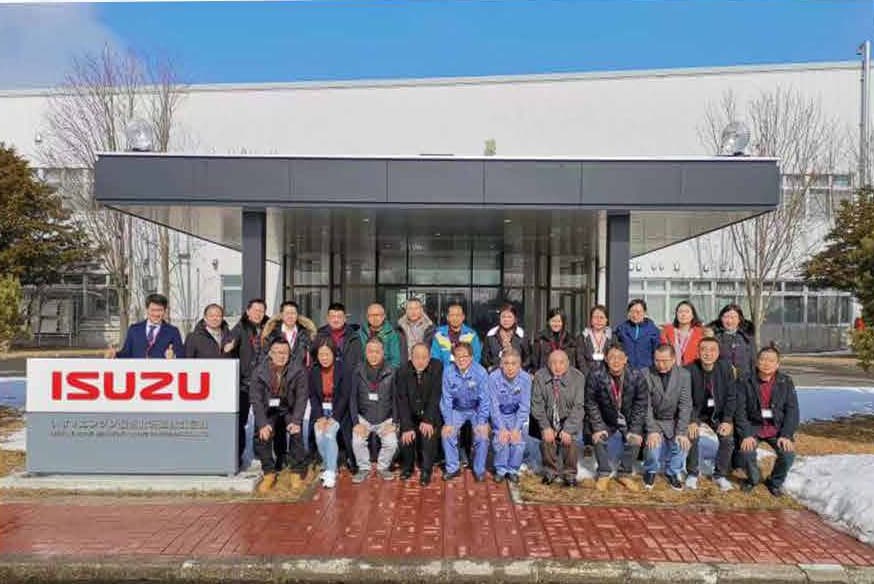 OTTO was invited by Isuzu factory in Japan 
